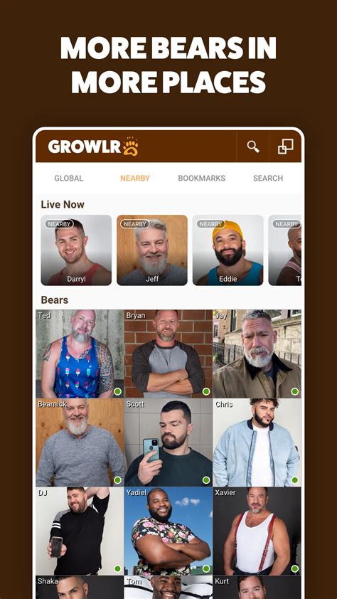 bear site de rencontre|GROWLR: The Gay Bear Social Network for iPhone and Android